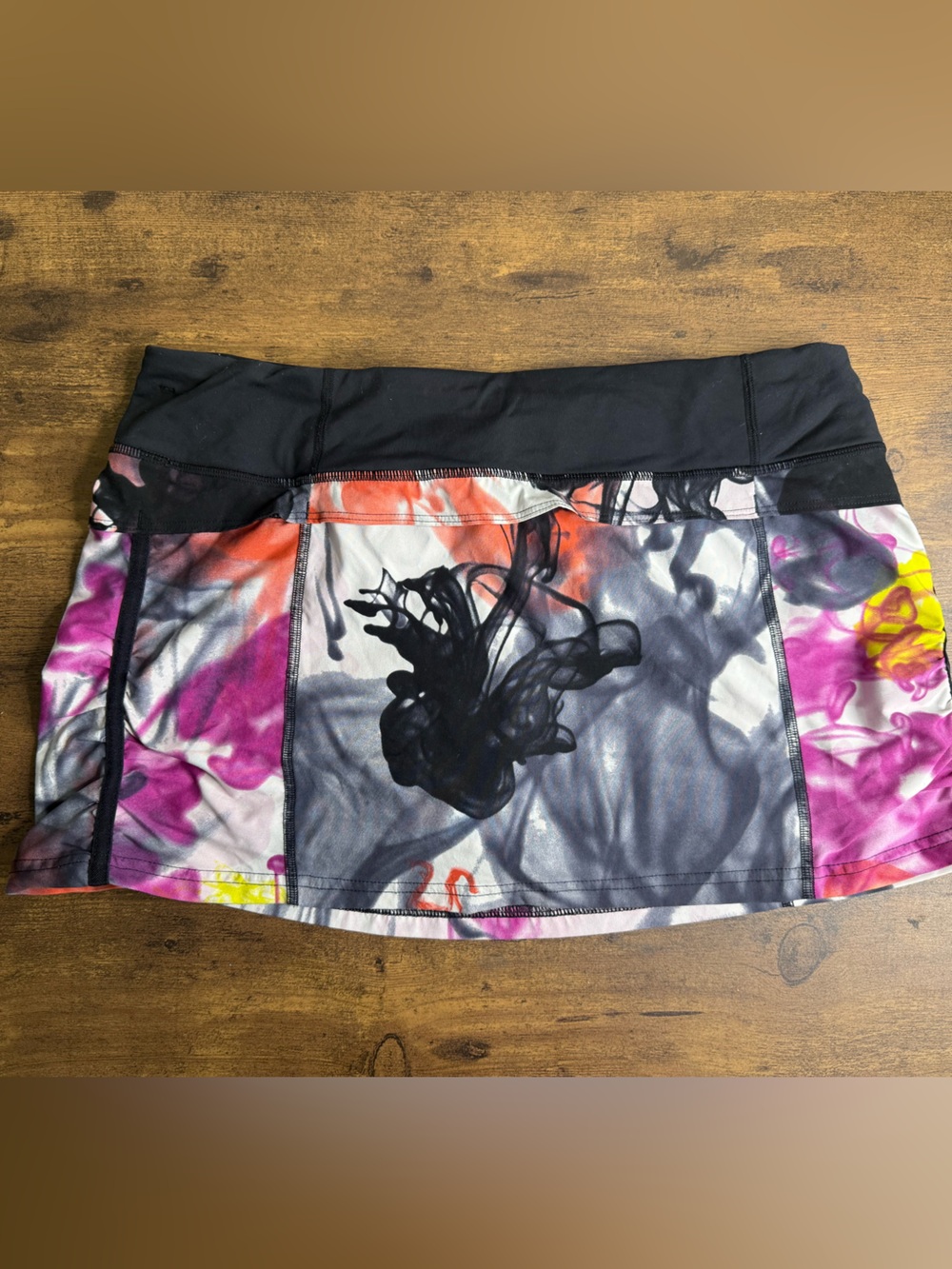 Rare Lululemon Run: Jog Skirt in Unicorn Tears Print Size 8 Skort